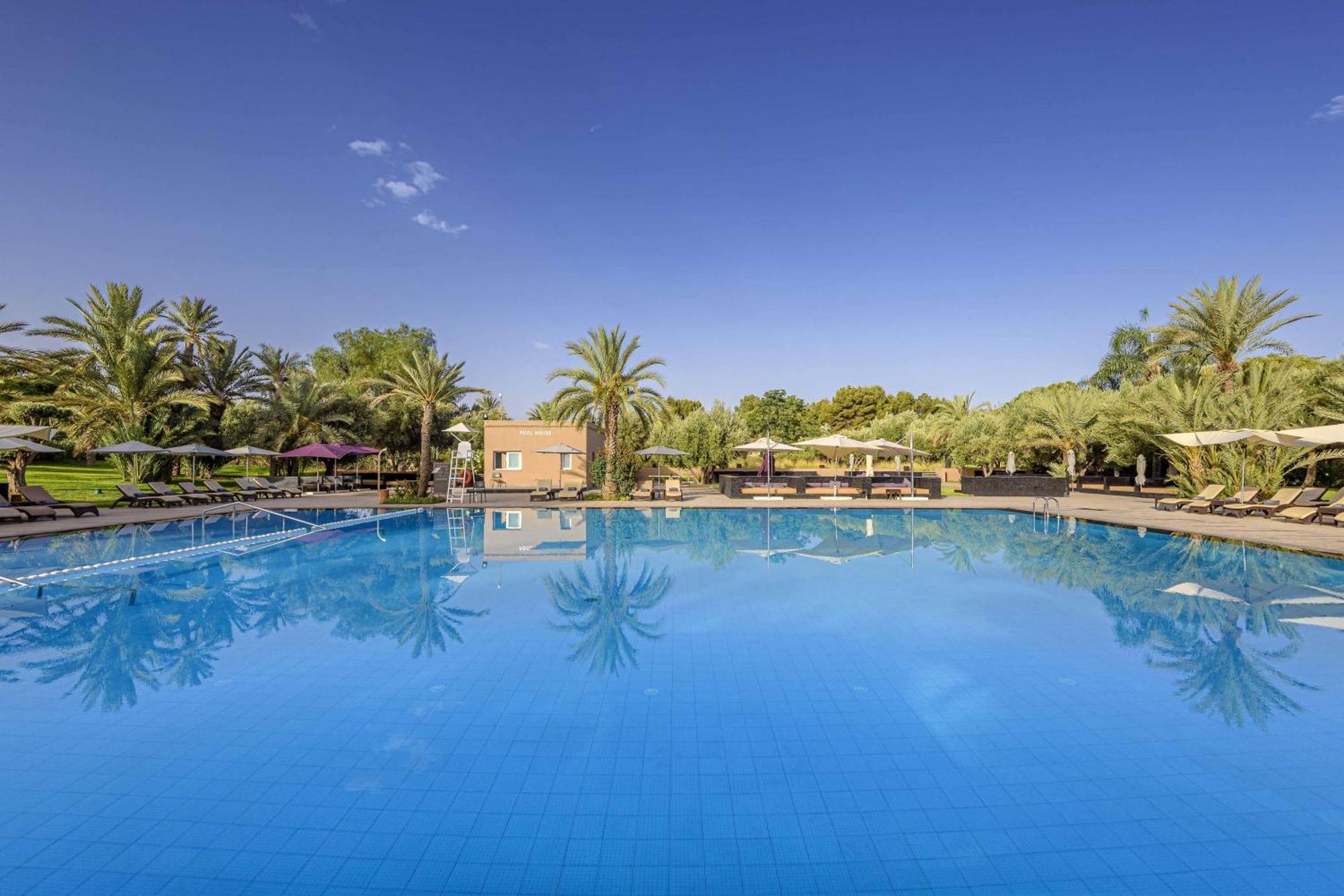 Barcelo Palmeraie Oasis Resort (Adults Only) Marrakesh Exterior photo The swimming pool at the hotel
